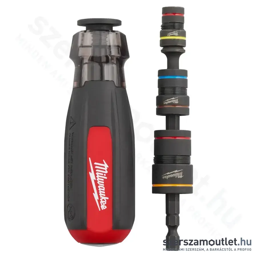 MILWAUKEE SHOCKWAVE 6in1 Multi csavarozó dugókulcs készlettel, 7-17mm