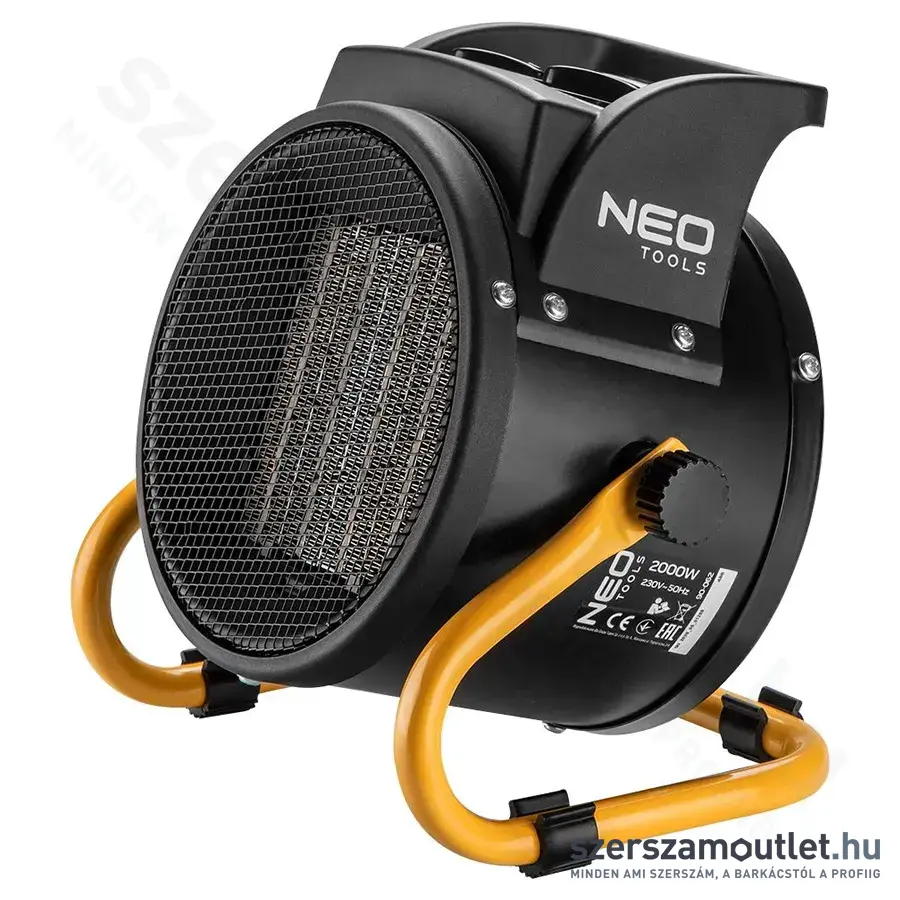 NEO TOOLS Ipari PTC elektromos kerámia hőlégfúvó, 197m3/h, 2000W/230V