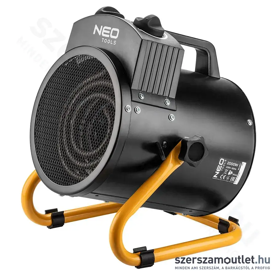 NEO TOOLS Ipari elektromos hőlégfúvó, IPX4, 330m3/h, 2000W/230V