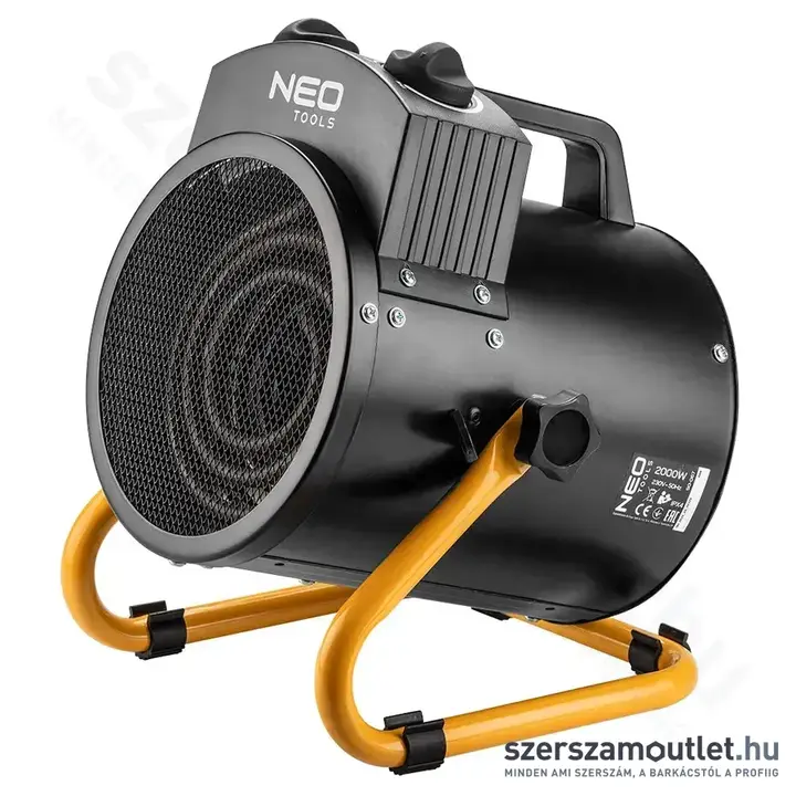 NEO TOOLS Ipari elektromos hőlégfúvó, IPX4, 330m3/h, 2000W/230V