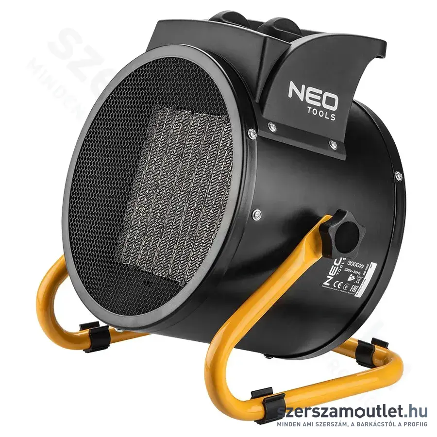 NEO TOOLS Ipari PTC elektromos kerámia hőlégfúvó, 280m3/h, 3000W/230V