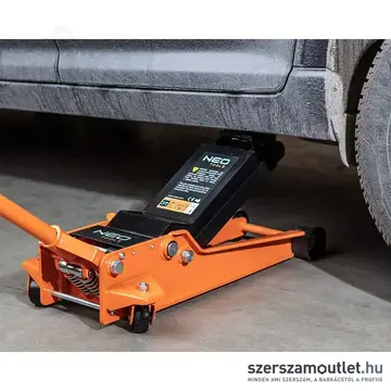 NEO TOOLS Alacsony profilú hidraulikus krokodilemelő, 3t, 85-525mm