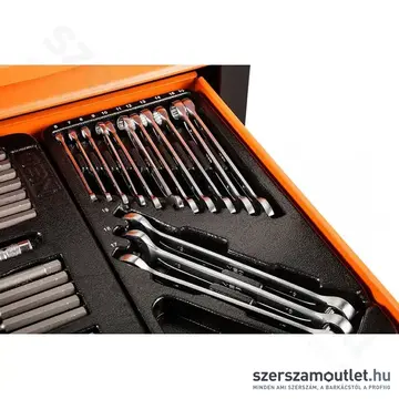 NEO TOOLS Műhelykocsi, 7 fiókos, 680x460x1030mm + szerszámkészlet 176db-os