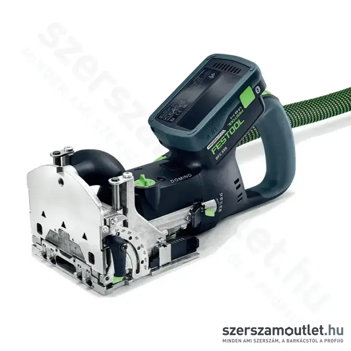 FESTOOL DFC 500 E-Basic Akkus dübelmaró, 12-28mm, 0°-90°, 18V (Akku és töltő nélkül!) szeptembertől