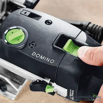 FESTOOL DF 500 RQ-Plus Dübelmaró (12-28mm, 0°-90°, 420W/230V) ÚJ MODELL!