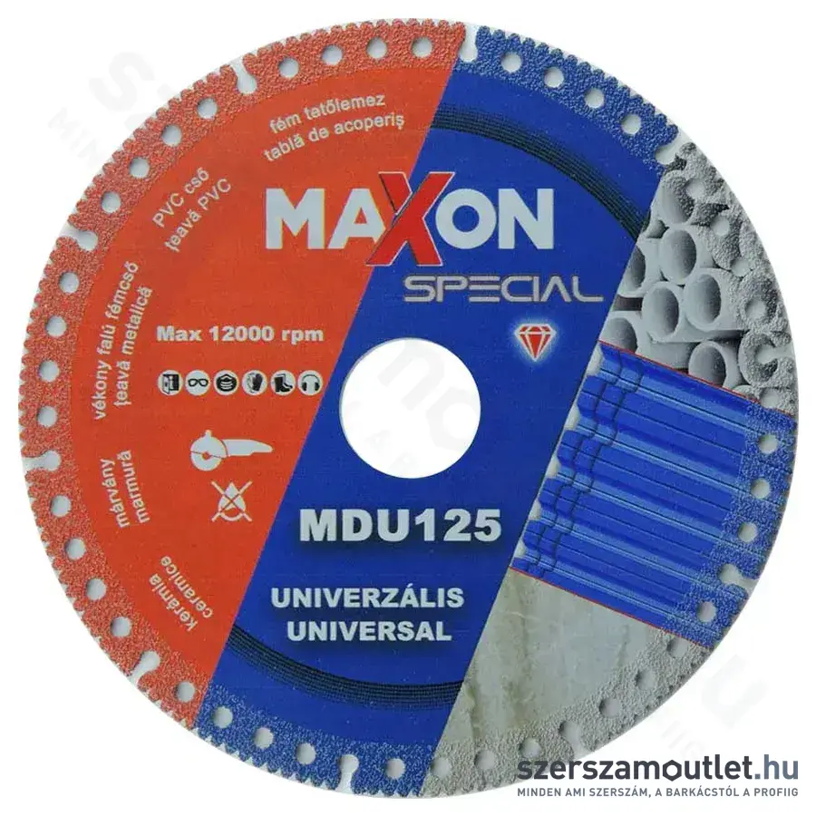 DIATECH MAXON Univerzális vágókorong 125x1,55x22,2mm