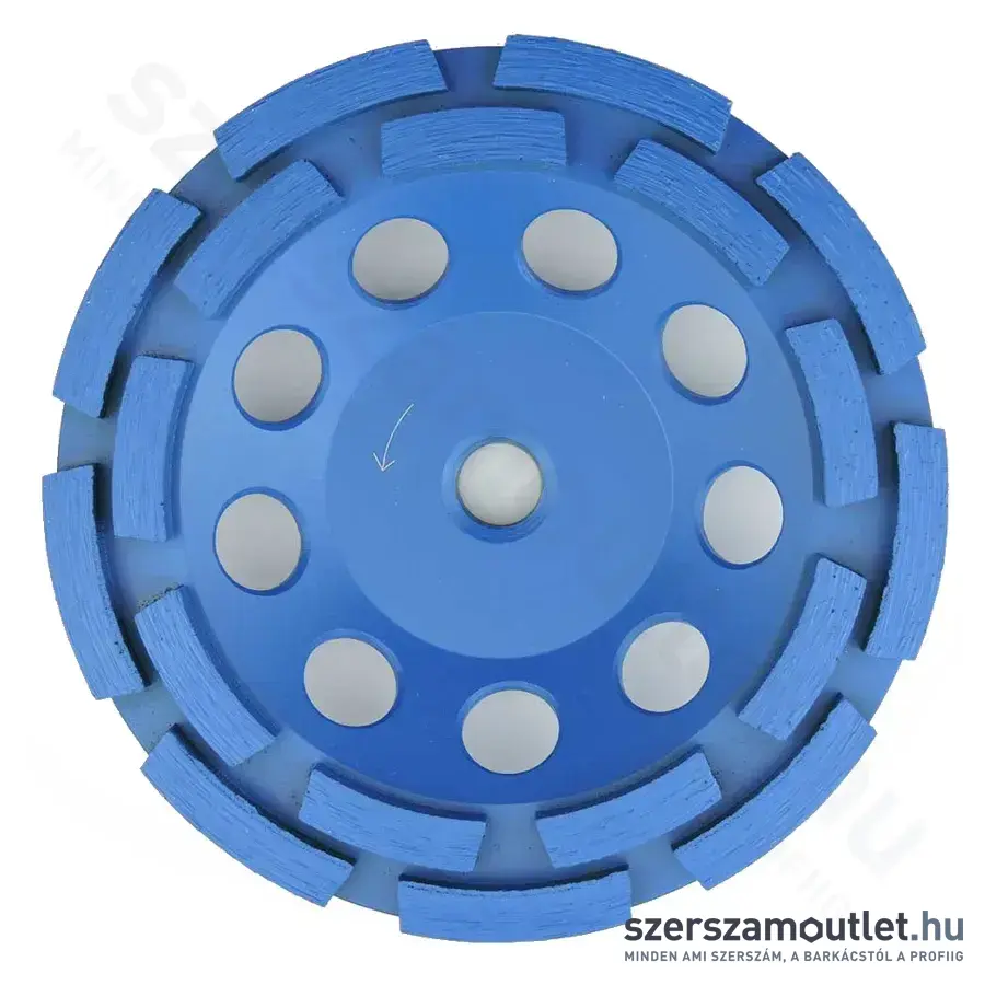 DIATECH CCW-ECO 125-M14 Kétsoros gyémánt csiszolótárcsa 125mm (Kék)