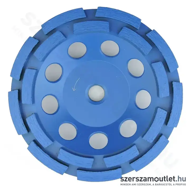 DIATECH CCW-ECO 125-M14 Kétsoros gyémánt csiszolótárcsa 125mm (Kék)