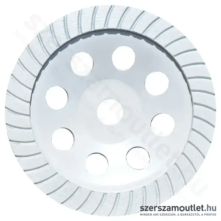 DIATECH CCW-ECO Turbó gyémánt csiszolótárcsa 180x22,2x5,5mm (Fehér)