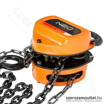 NEO TOOLS Láncos emelő, 1t, 3m