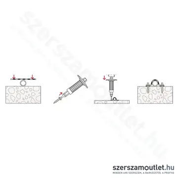 FISCHER LBV 12 Perforált fém szerelőszalag (10m/12mm) [1db]