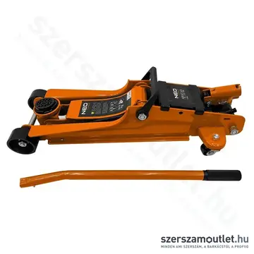 NEO TOOLS Alacsony profilú hidraulikus krokodilemelő, 2,5t, 85-385mm