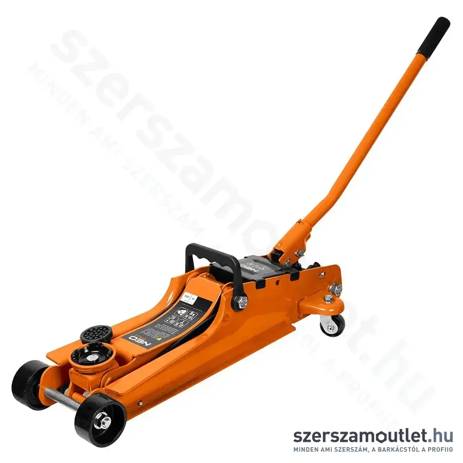 NEO TOOLS Alacsony profilú hidraulikus krokodilemelő, 2,5t, 85-385mm