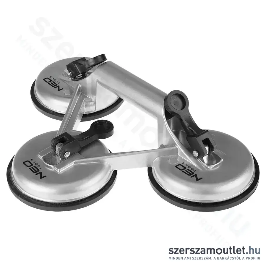 NEO TOOLS Vákuumos táblaemelő, üveghez, csempéhez, lakkozott felületekhez, alumínium, 150kg