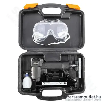 NEO TOOLS Pneumatikus tűzőgép, TYP80, 6-16mm, 1/4", 6,3bar