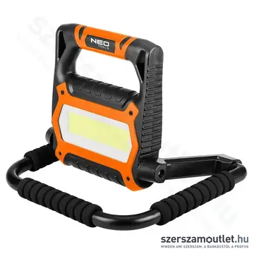 NEO TOOLS Akkus reflektor, állítható talpas, 1400lum