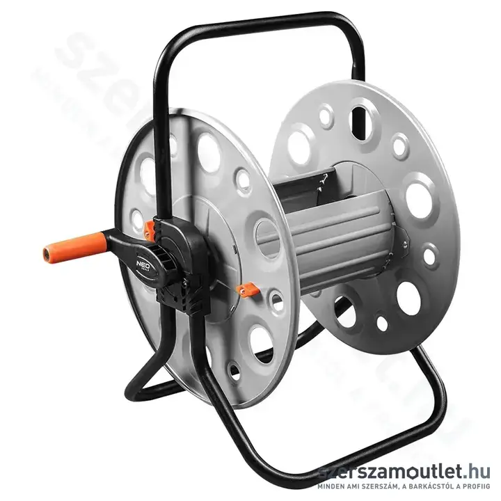 NEO TOOLS Tömlődob, fém, 1/2" max100m, 3/4" max30m