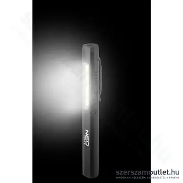 NEO TOOLS Akkus műhely vizsgálólámpa, lézer, UV, 450lum COB LED, 10W
