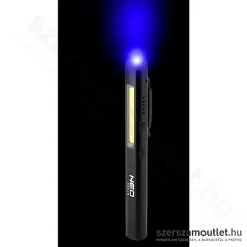 NEO TOOLS Akkus műhely vizsgálólámpa, lézer, UV, 450lum COB LED, 10W
