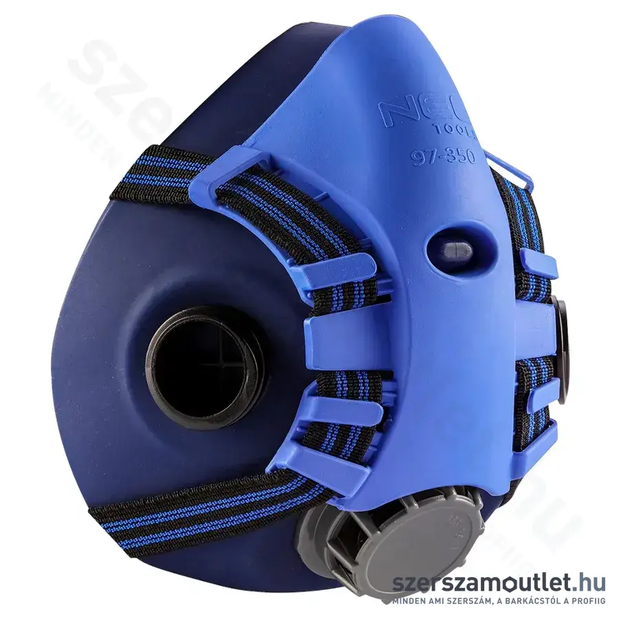 NEO TOOLS Szilikon félmaszk szűrő nélkül