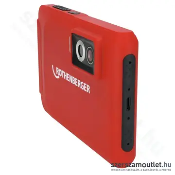 ROTHENBERGER ROINFRATECT Akkus hőkamera, -20°C-+400°C, IP54, JPG, LCD, USB (8,0Ah/18V)