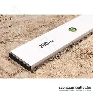 NEO TOOLS Ölesléc, vízszintes, függőleges, 2 fogantyú, 2 libella, 200cm