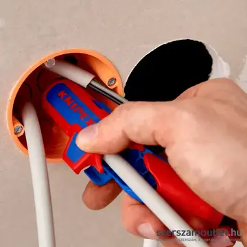 KNIPEX ErgoStrip Kábelcsupaszító, 0,2-6mm2, 135mm (16 95 03 SB)