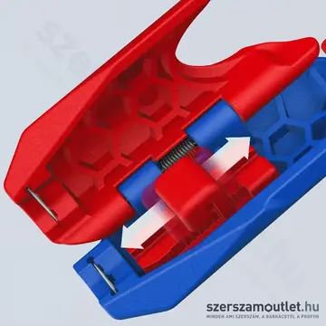 KNIPEX ErgoStrip Kábelcsupaszító, 0,2-6mm2, 135mm (16 95 03 SB)