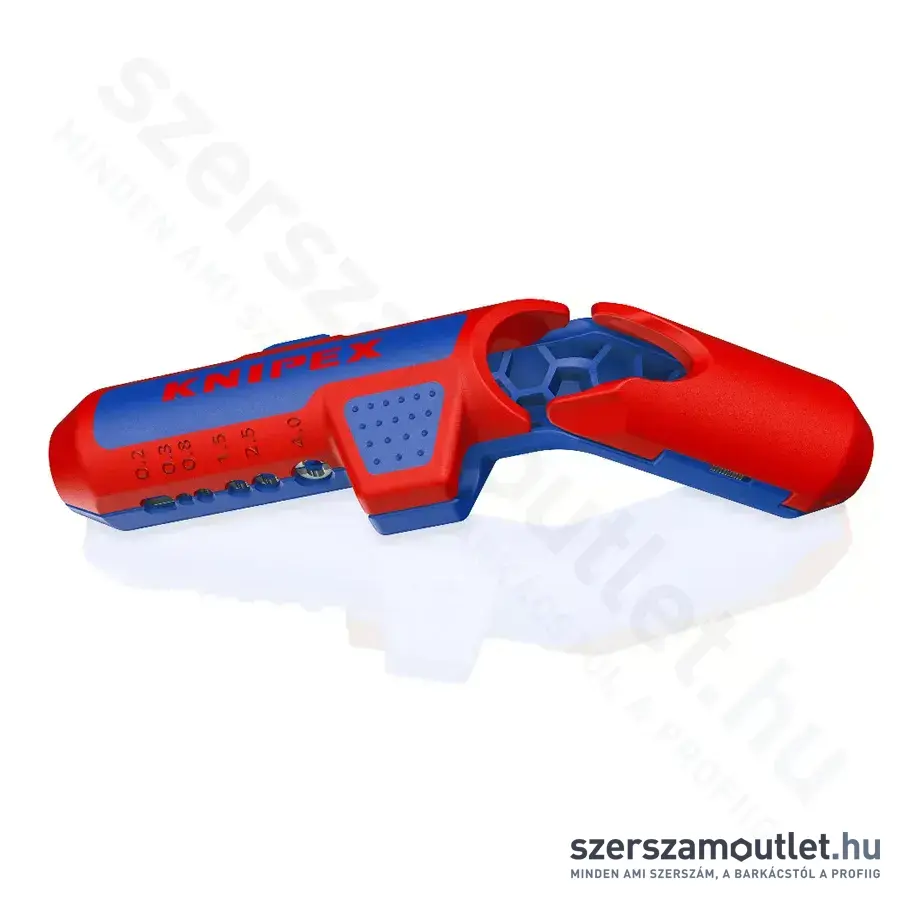 KNIPEX ErgoStrip Kábelcsupaszító, 0,2-6mm2, 135mm (16 95 03 SB)