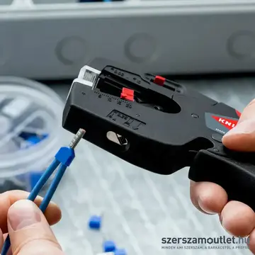 KNIPEX NexStrip Krimpelő készlet érvéghüvellyel, AWG32-8, 0,03-10mm2, 190mm (97 90 27)