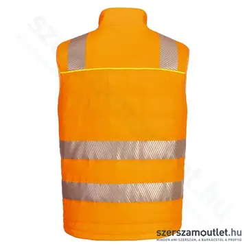 PORTWEST DX479 DX4 Hi-Vis Softshell Mellény M-es (Sárga/Fekete)