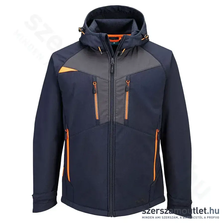 PORTWEST DX474 DX4 Softshell Kabát, sötét navy ( L-es)