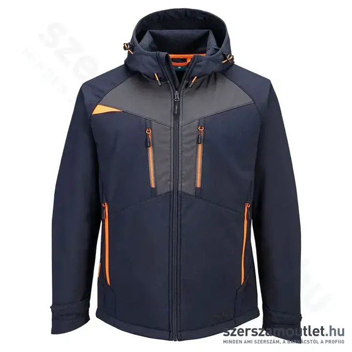 PORTWEST DX474 DX4 Softshell Kabát, sötét navy ( L-es)
