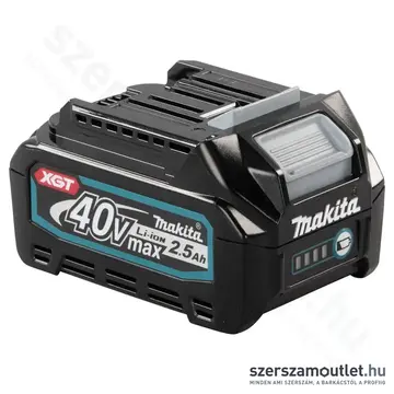 MAKITA Akkumulátor és töltő szett Li-ion XGT 40V 2xBL4025 + DC40RA + Makpac koffer