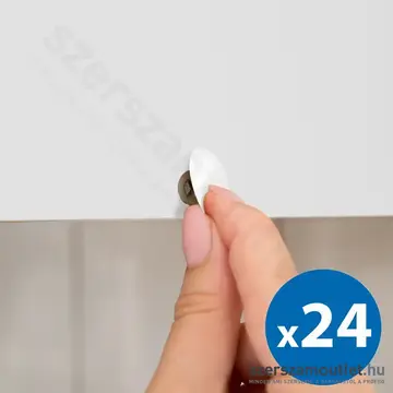 GLOBIZ Csavartakaró szett, 13mm (Fehér) (24db/csomag)