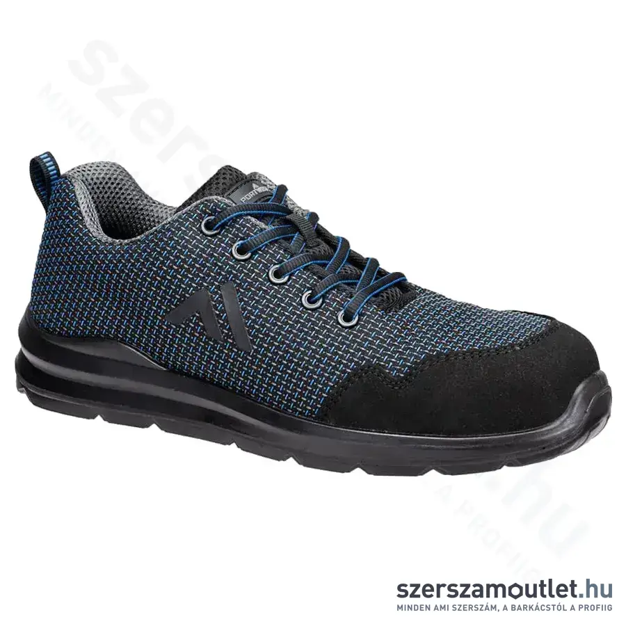 PORTWEST FC72 Kompozit trainer S3S SR FO Munkavédelmi cipő 41-es (Fekete/Sötétkék)