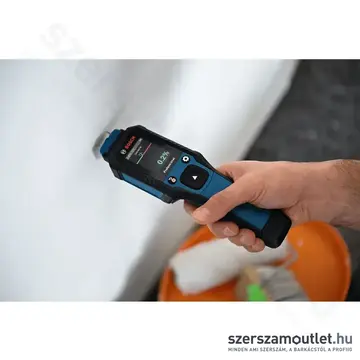BOSCH GMP 2-15 Professional Fanedvesség-mérő, IP65, LCD, 2", 240x320px (2xAA elem)