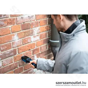 BOSCH GMP 2-15 Professional Fanedvesség-mérő, IP65, LCD, 2", 240x320px (2xAA elem)