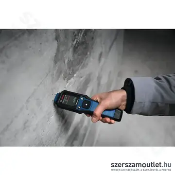 BOSCH GMP 2-15 Professional Fanedvesség-mérő, IP65, LCD, 2", 240x320px (2xAA elem)