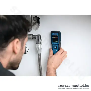 BOSCH GMM 1-15 Professional Fanedvesség-mérő, IP65, LCD, 2,4", 240x320px (2xAA elem)