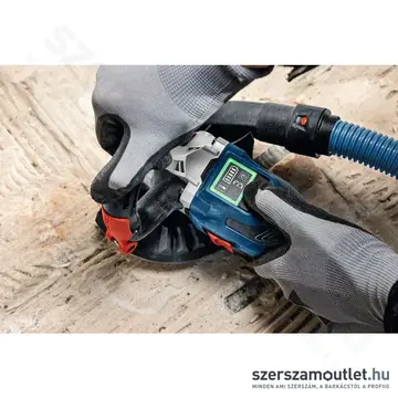 BOSCH GBR 18V-15 S Prof. Akkus szénkefementes betoncsiszoló, M14, 125mm, 18V (Akku/töltő nélkül)