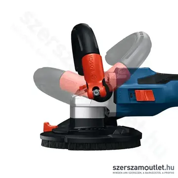 BOSCH GBR 18V-15 S Prof. Akkus szénkefementes betoncsiszoló, M14, 125mm, 18V (Akku/töltő nélkül)