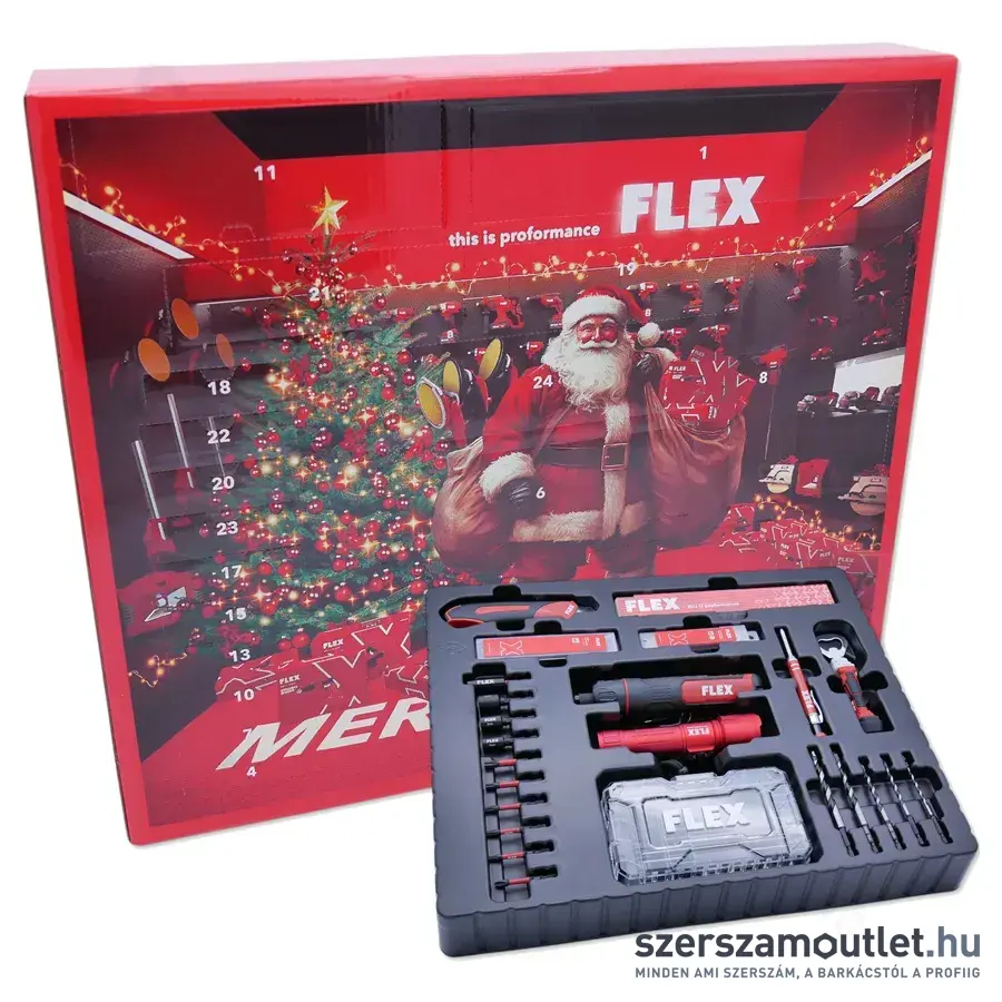 FLEX XMas Calendar 2025 Adventi kalendárium