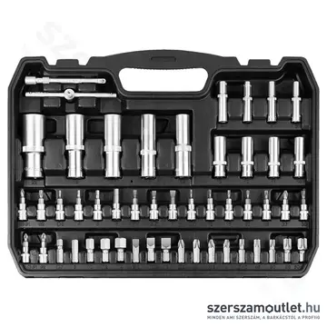 NEO TOOLS Dugókulcskészlet 1/2", 1/4", 108db-os