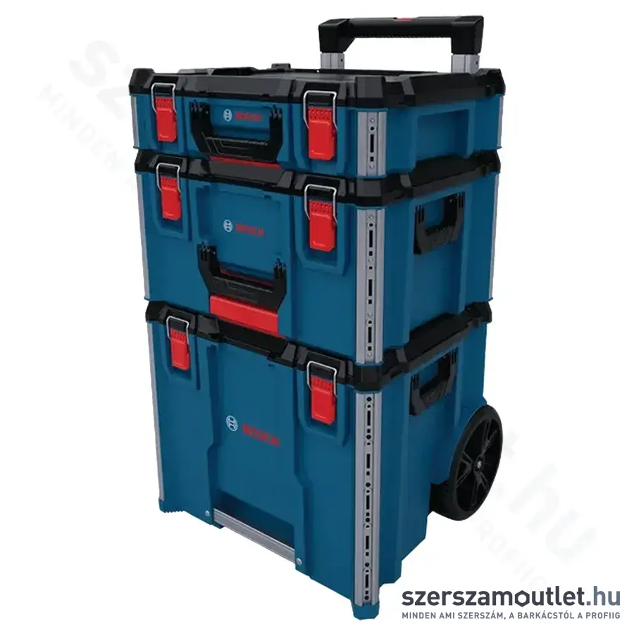 BOSCH L-BOXX Contractor Set 3 Szerszámosláda szett 198kg, 530x559x936mm