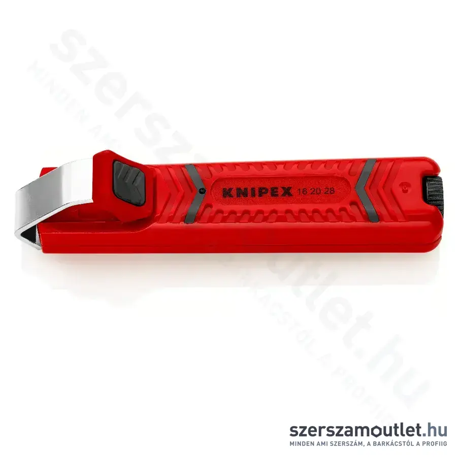KNIPEX Kábelcsupaszító szerszám szikével, 130mm (16 20 28 SB)