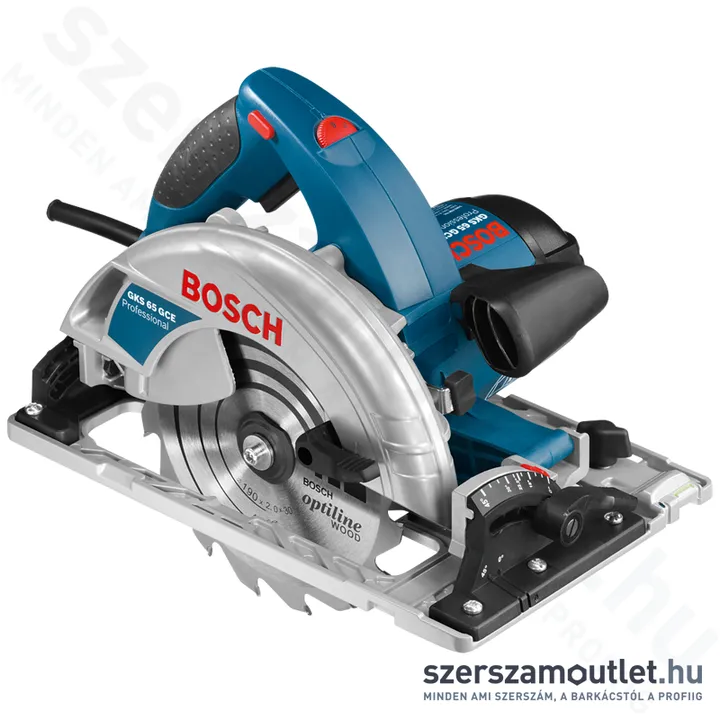 BOSCH GKS 65 GCE Körfűrész lágyindítással (1800W/190mm)