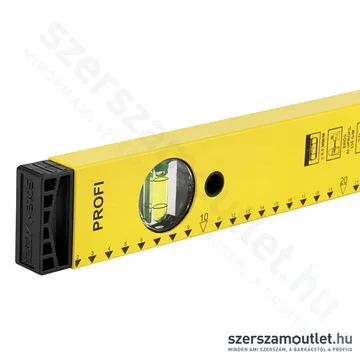SOLA SM PROFI 60 Alumínium vízmérték 600mm [Sárga] (SOLAPRO600) (695008SM)