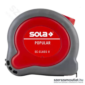 SOLA POPULAR PP 3 Mérőszalag 3m×13mm (SOLAPP3) (50024701)