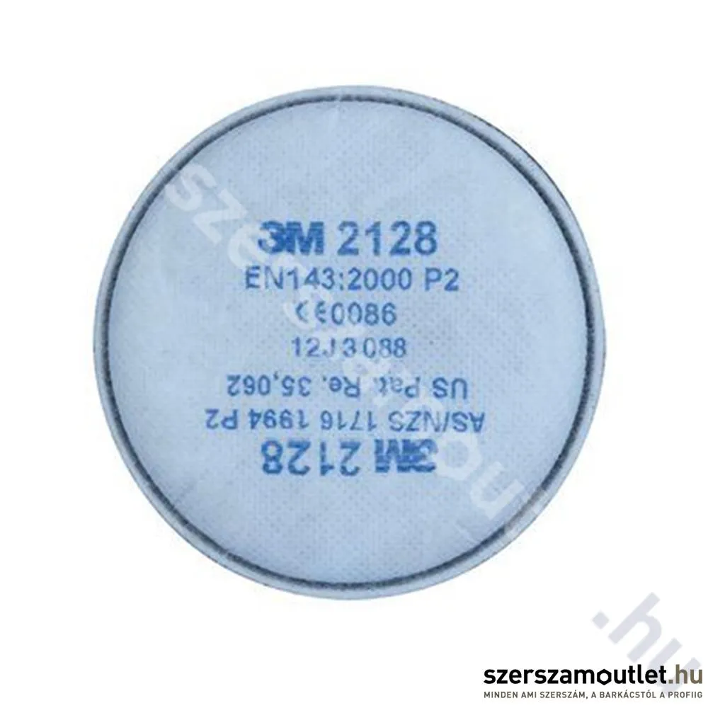 3M 2128 P2SL részecskeszűrős szűrőbetét (aktívszenes) 1PÁR
